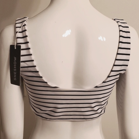 💙 4/$20 -NEW Front Tie Bralette Swim Top - Picture 3 of 6